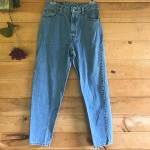 Vintage Levi’s 550 Mom Jeans tapered leg 10 MIS